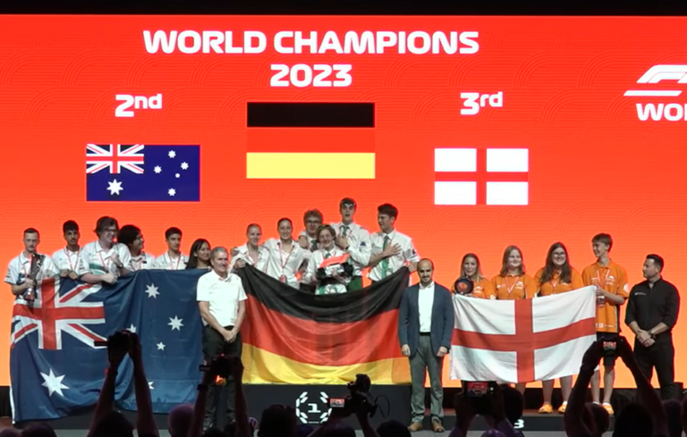Recoil Racing is World Champion 2023 of F1 in schools